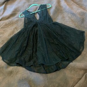 Teal colored teal free people dress/tunic sz xs